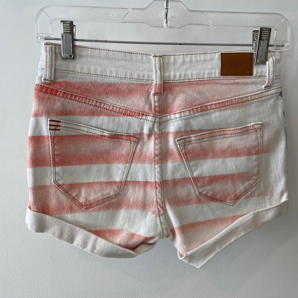 Urban Outfitters BCD American Flag Jean Shorts 25 - Picture 2 of 7